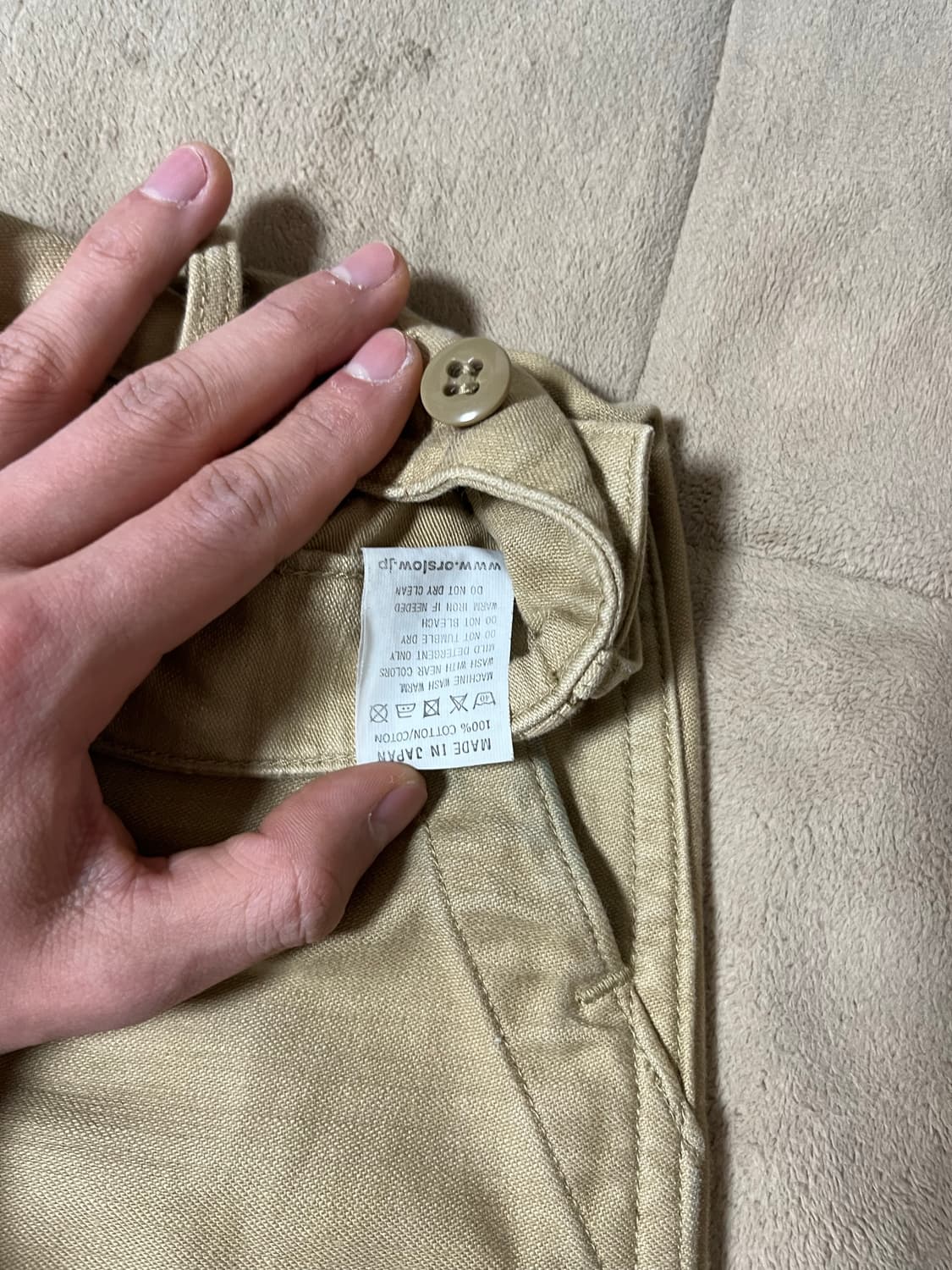 (2) 오어슬로우 퍼티그팬츠 카키 상품이미지5