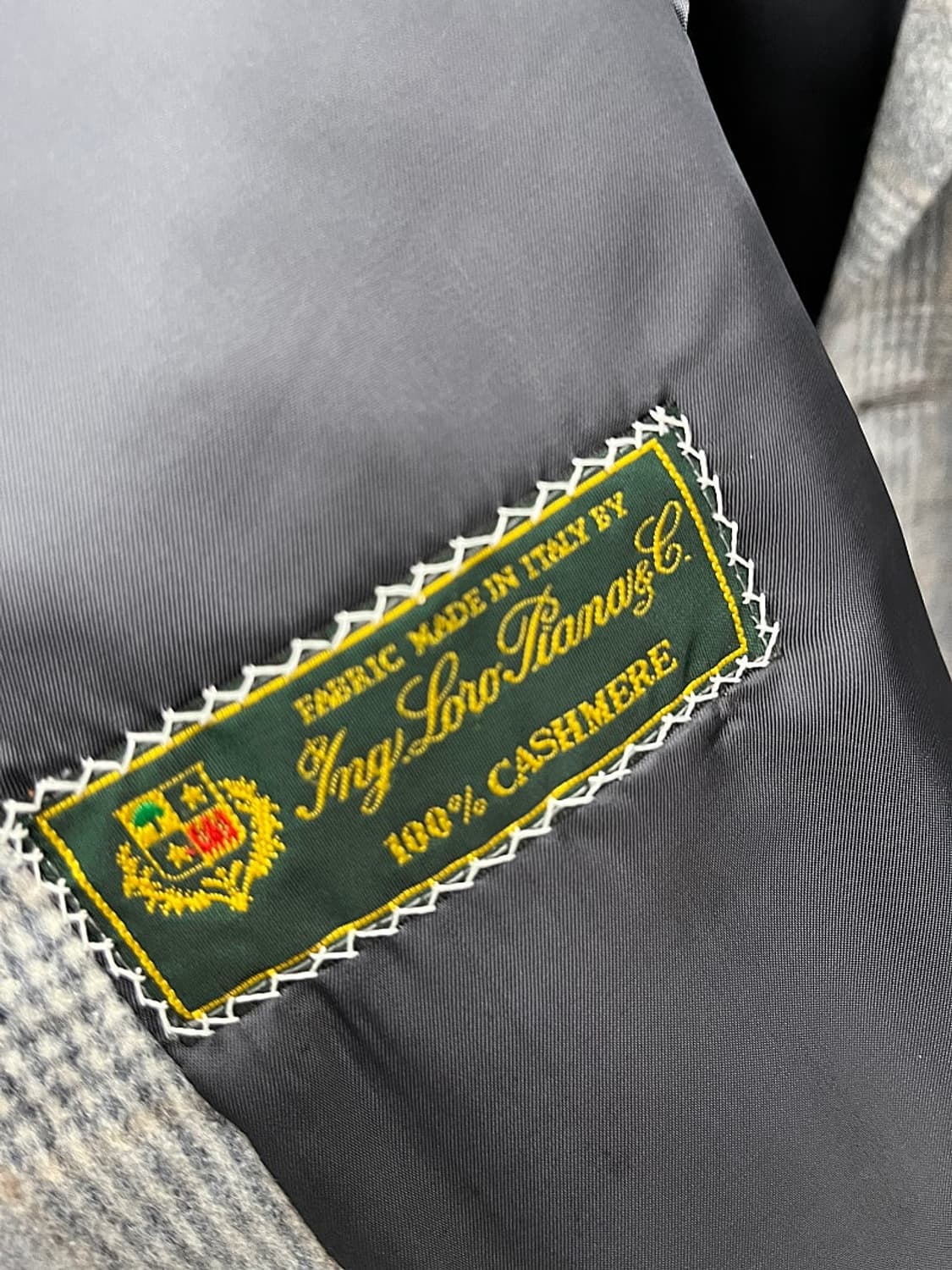 105) 로로피아나 원단 비스포크 캐시미어 자켓  상품이미지8