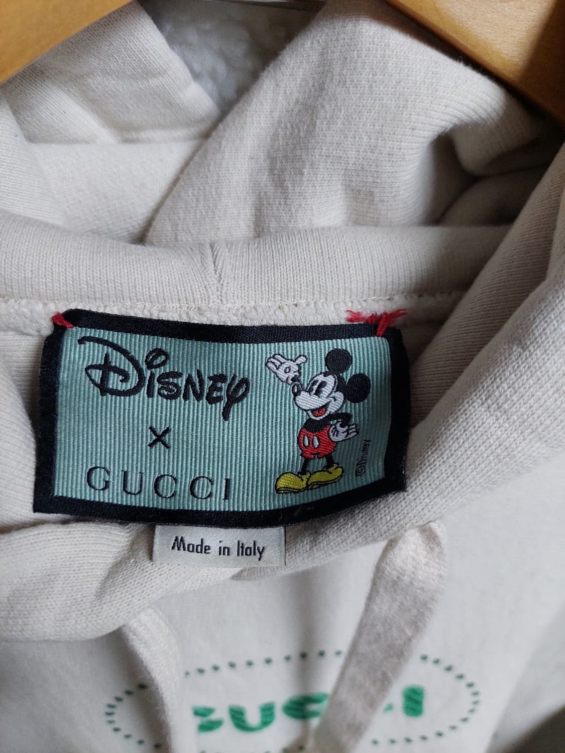 구찌 디즈니 미키마우스 후드티 m 정품검수완료 상품이미지5
