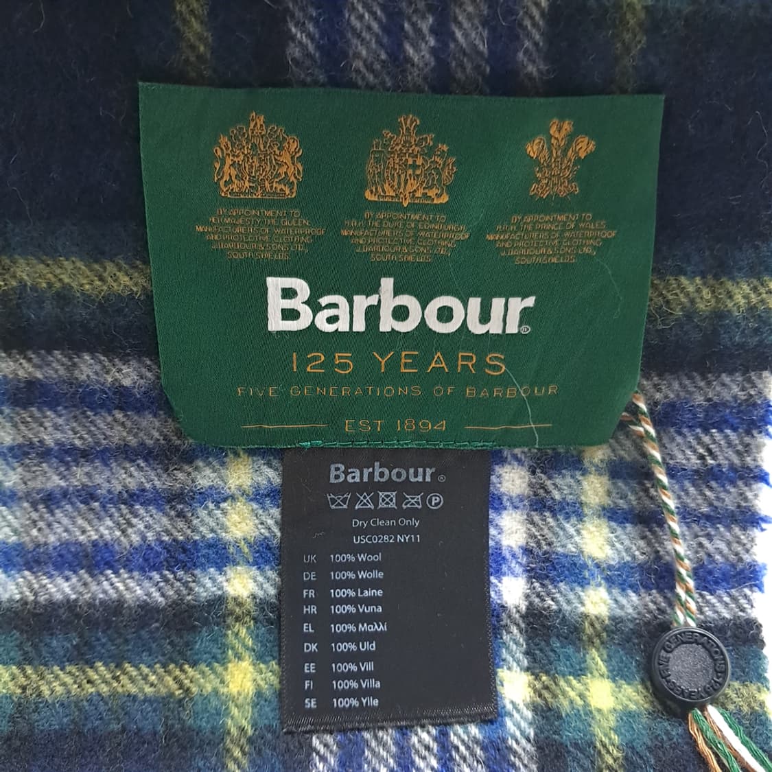 MX414 바버 125주년 기념 한정판 에디션 헤리티지 타탄 100%  상품이미지7