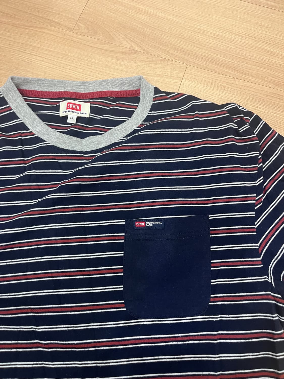 Edwin Stripe T-Shirt (LL) 상품이미지1