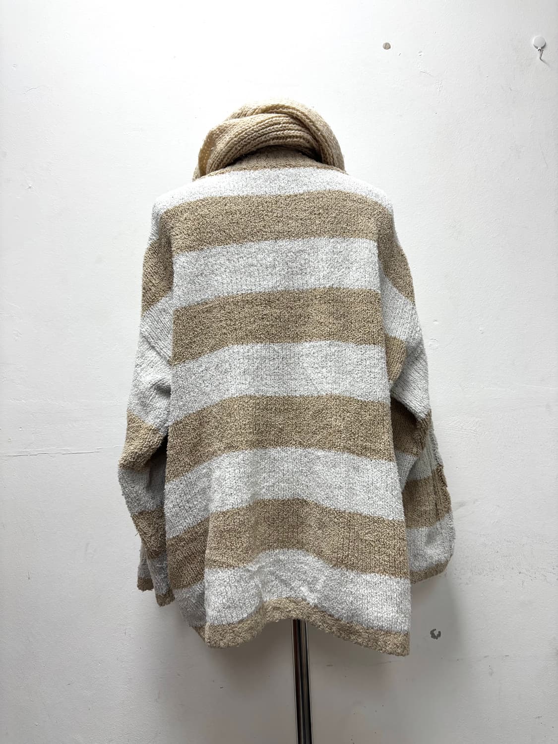 [Tralala]White&Beige Stripe Sleeve 상품이미지4