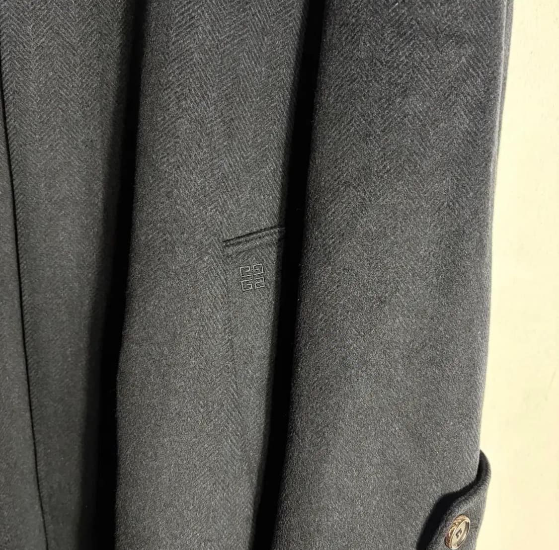 지방시 블랙 남성 코트(105) 상품이미지4