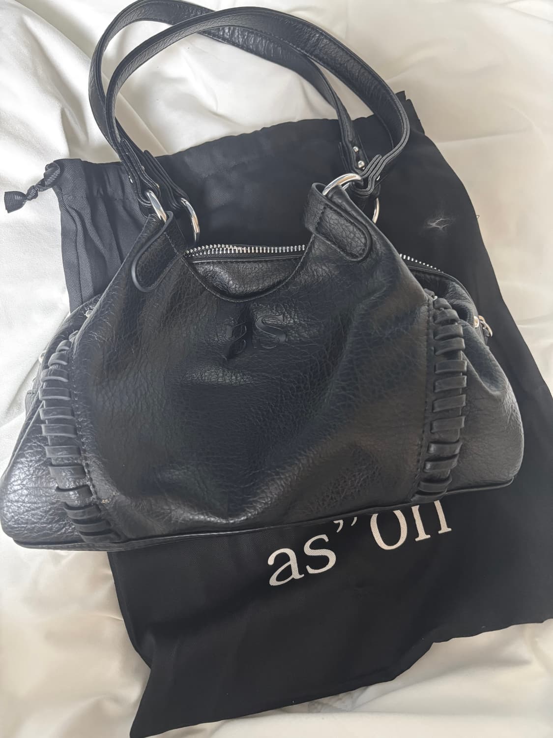 애즈온 보니타 미니백 블랙 상품이미지1