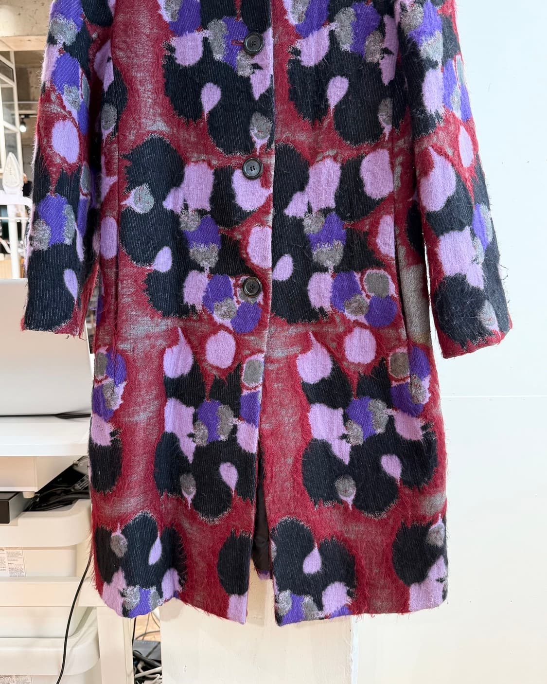 휴고 보스 바이올렛 멀티 울 코트 상품이미지6