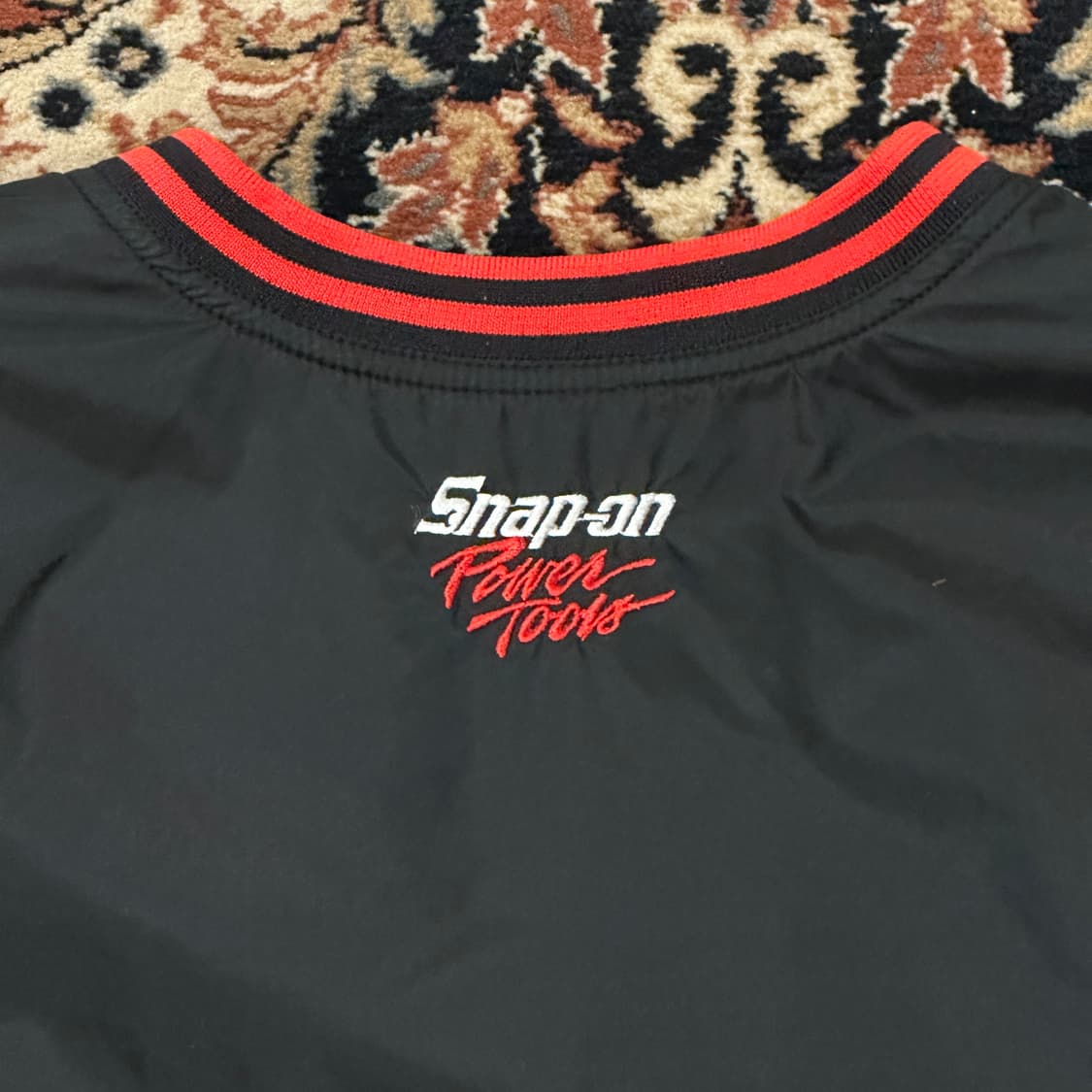 스냅온 90‘s Snap-on 레이싱 풀오버 바람막이 (XL) 웜업 상품이미지6