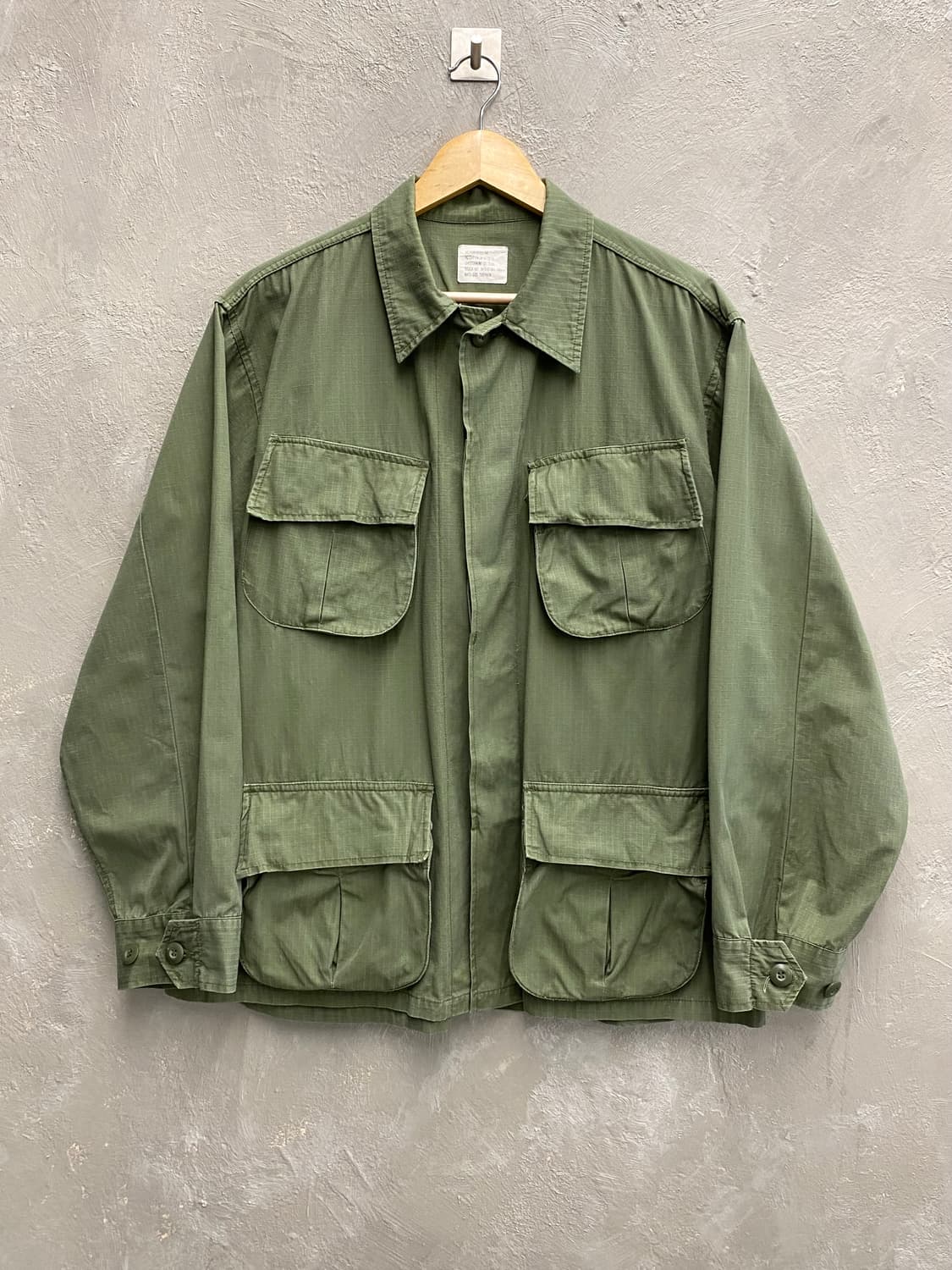 [US M] DEKALB MFG.CO 80s 미군 정글 퍼티그 자켓 상품이미지1