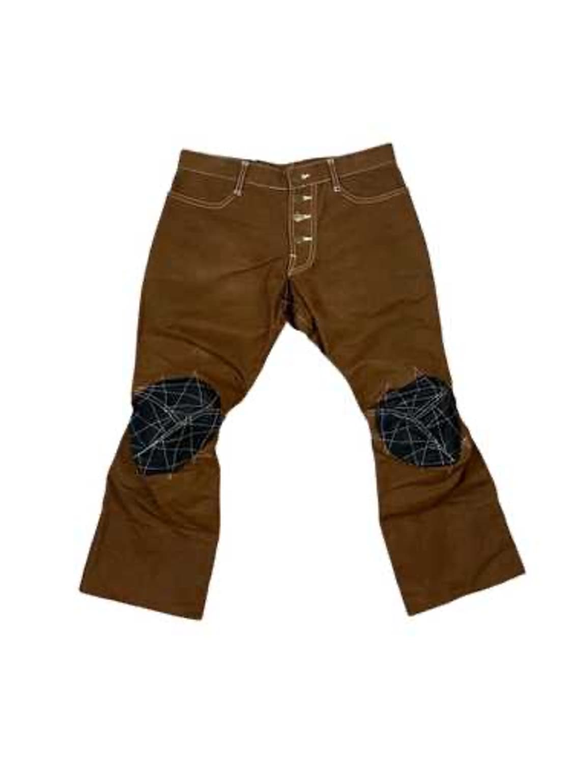 Christopher Nemeth 패치 워크 팬츠 머스타드 상품이미지1