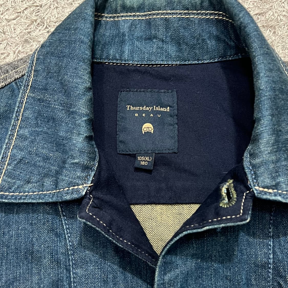 [100] 썰스데이 아일랜드 데님 자켓 상품이미지3