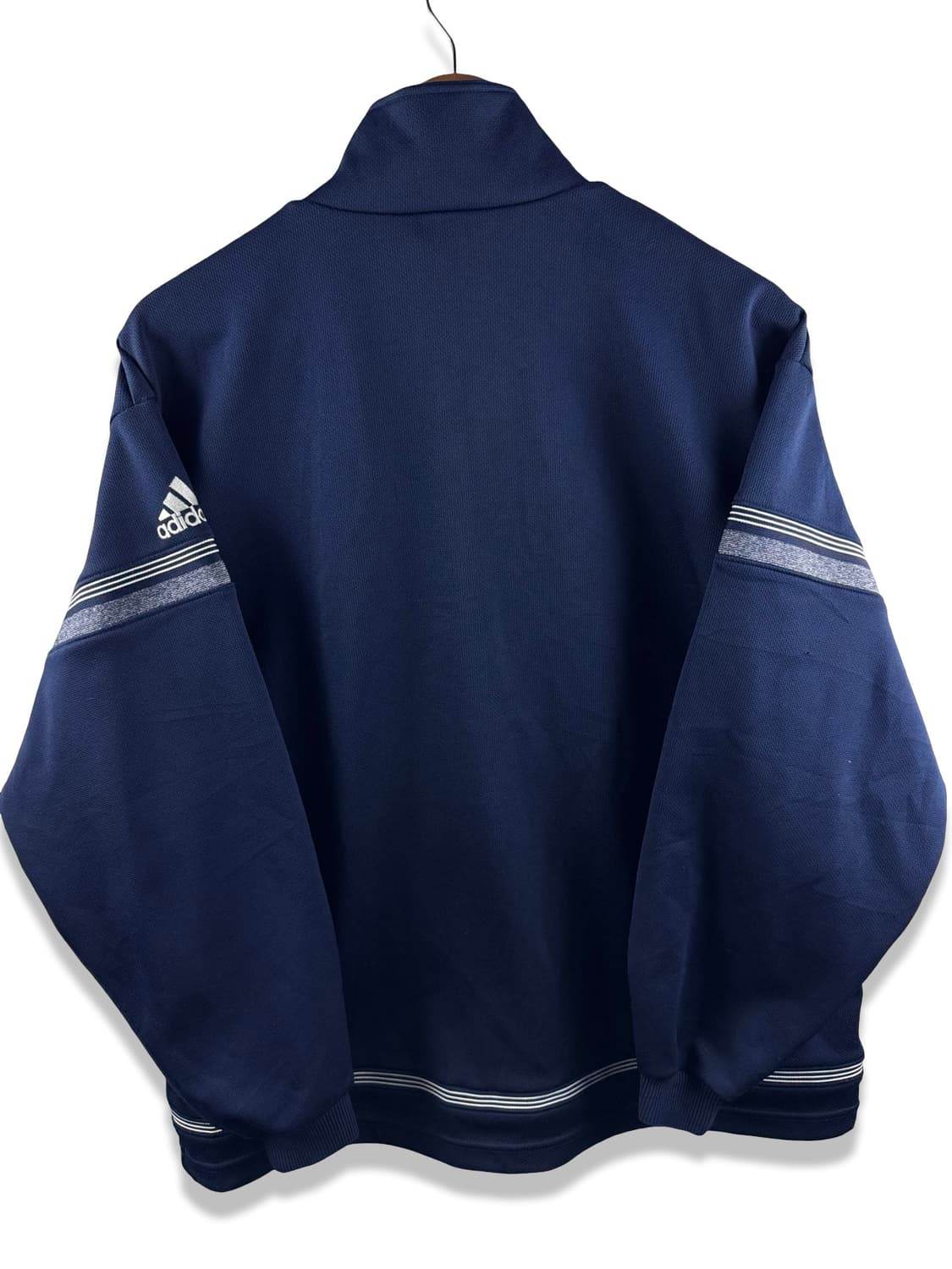 90s 아디다스 올드스쿨 데상트 네이비 트랙탑져지3055 상품이미지2