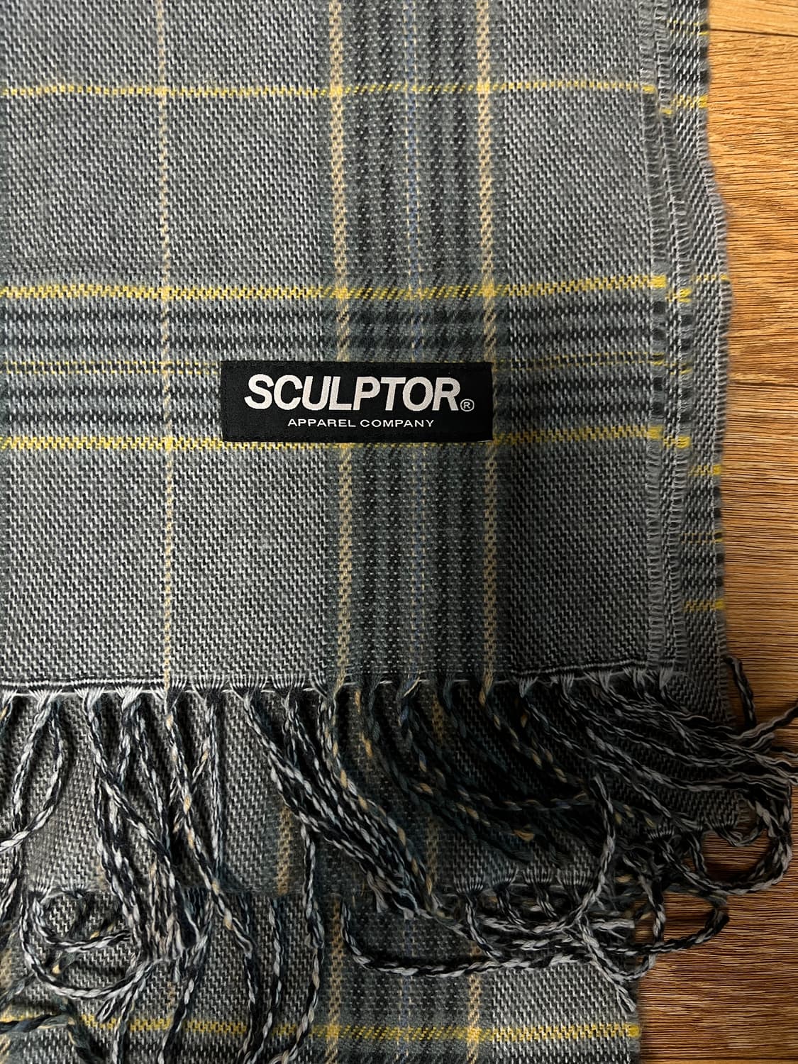 스컬프터 체크 목도리  상품이미지2