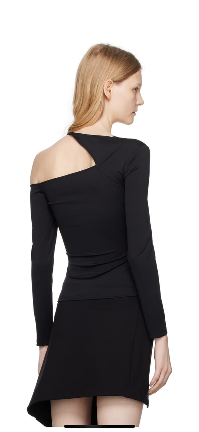 HELIOT EMIL 블랙 인베리어블 롱슬리브 티셔츠 / M 상품이미지3