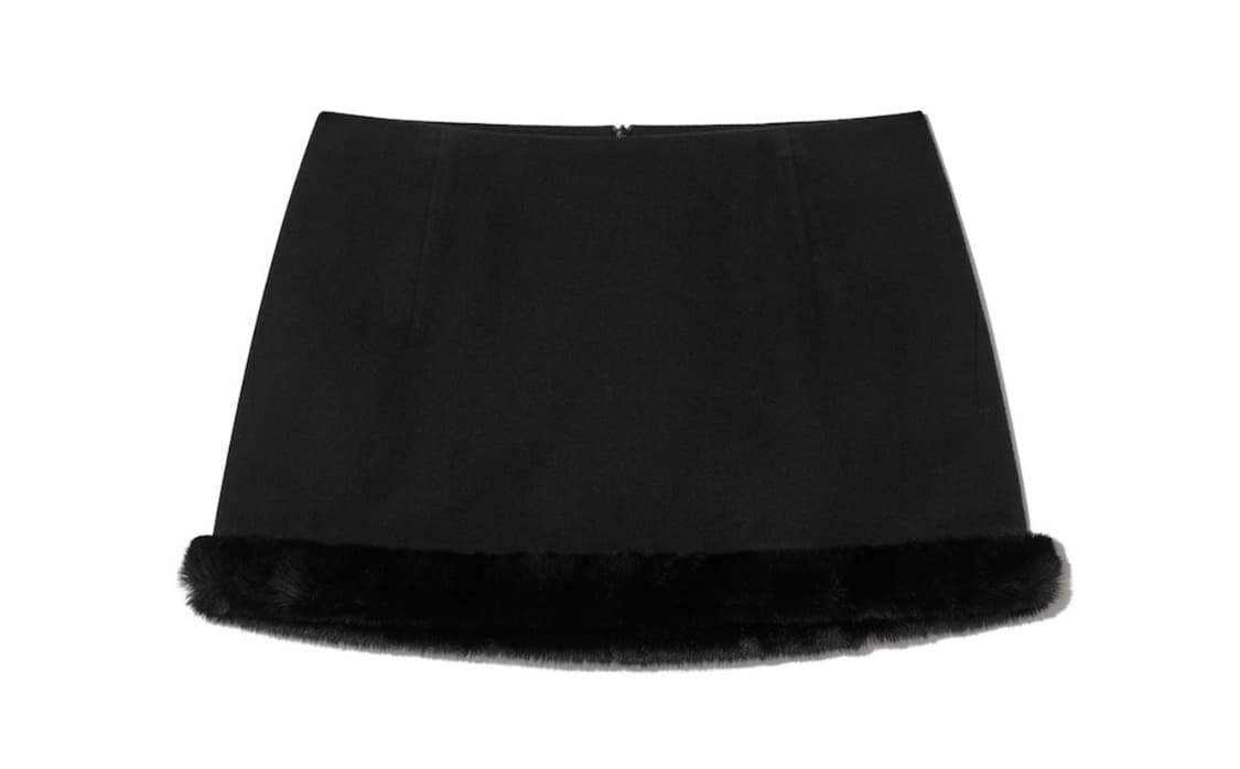 글로니 burning fur coat 버닝 퍼 코트m/스커트s 새상품 상품이미지5