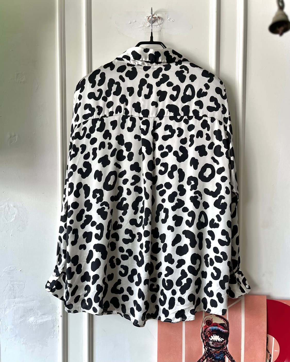 Jpn Vintage Milk Leopard Pattern Shirt 상품이미지6