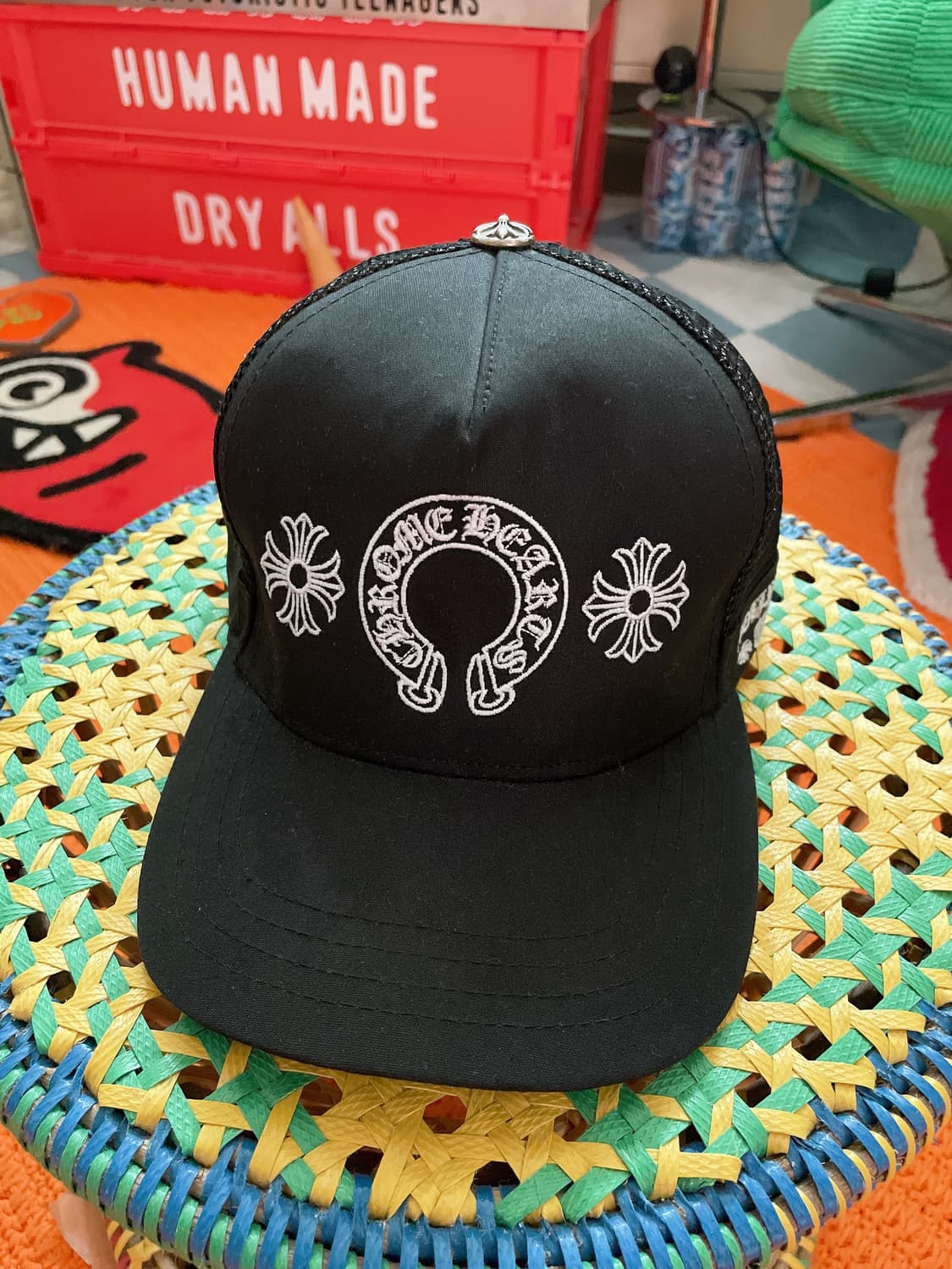 올드 크롬하츠 메쉬 캡 상품이미지1