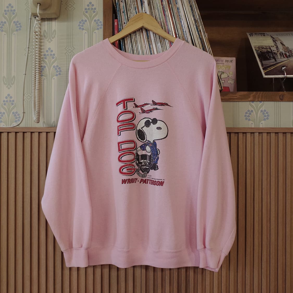 Vtg Snoopy Top Dog Sweatshirt 상품이미지1