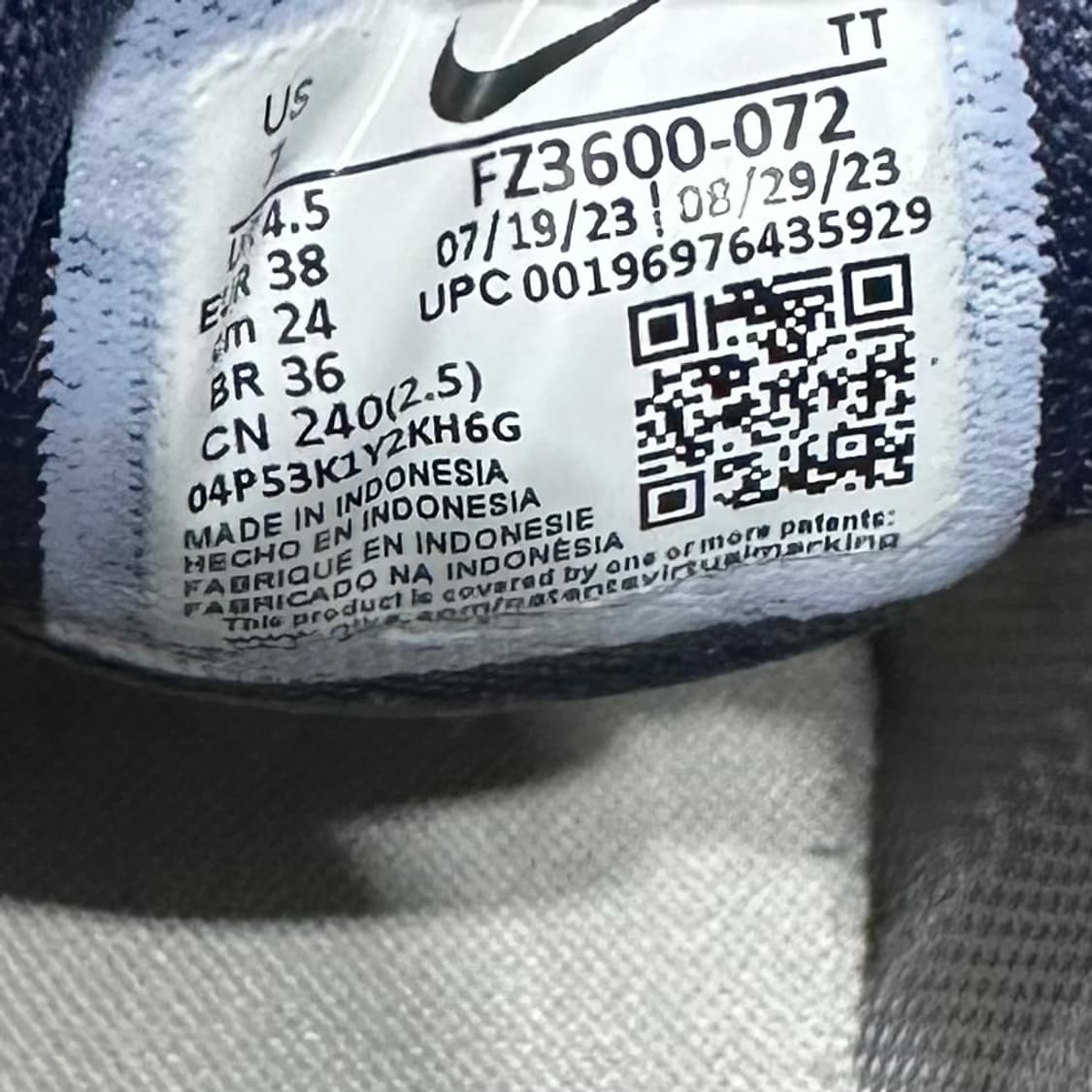 240) 나이키 운동화 여성 여자 신발 피닉스 와플 그레이 레드 상품이미지9