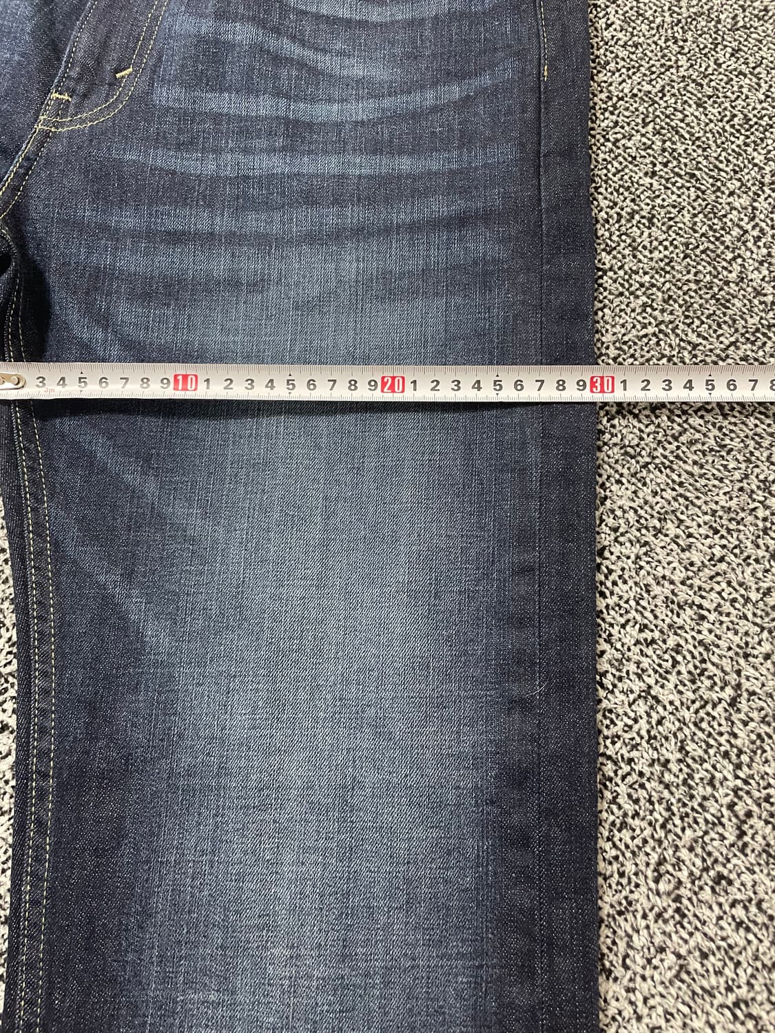 빈티지9. 리바이스 505 레귤러 스트레이트핏 데님 (다크 인디고) 상품이미지5