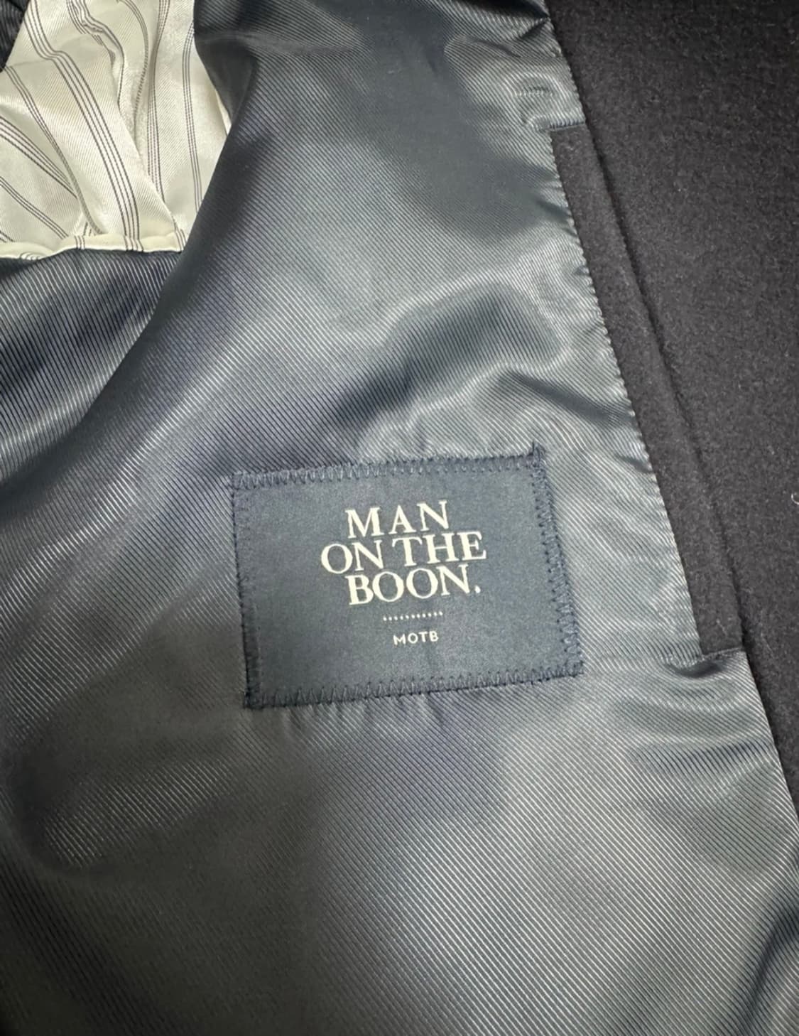 [무료배송]맨온더분 네이비 피코트 50사이즈 상품이미지3