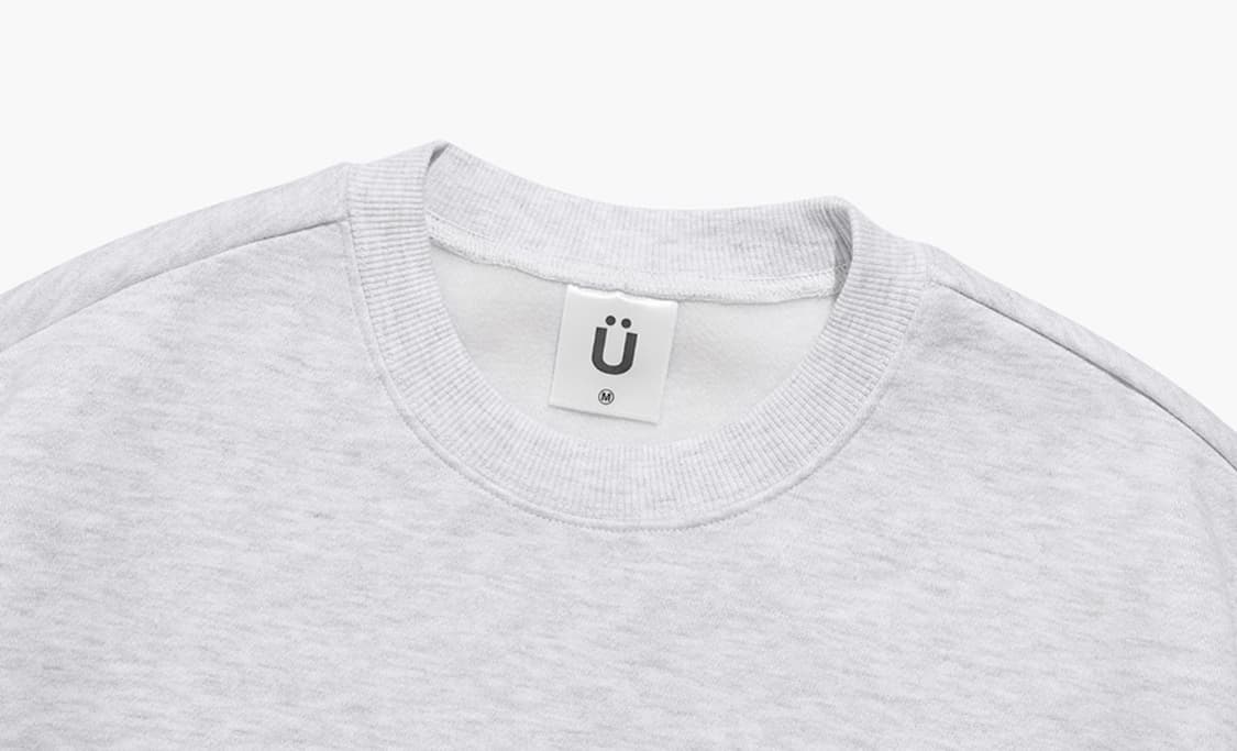 [이스트쿤스트] 스웨트 기모 셔츠 상품이미지5