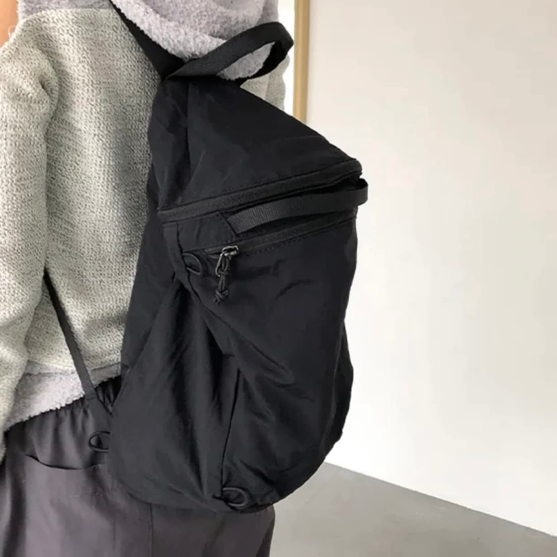 블랙 백팩 상품이미지1