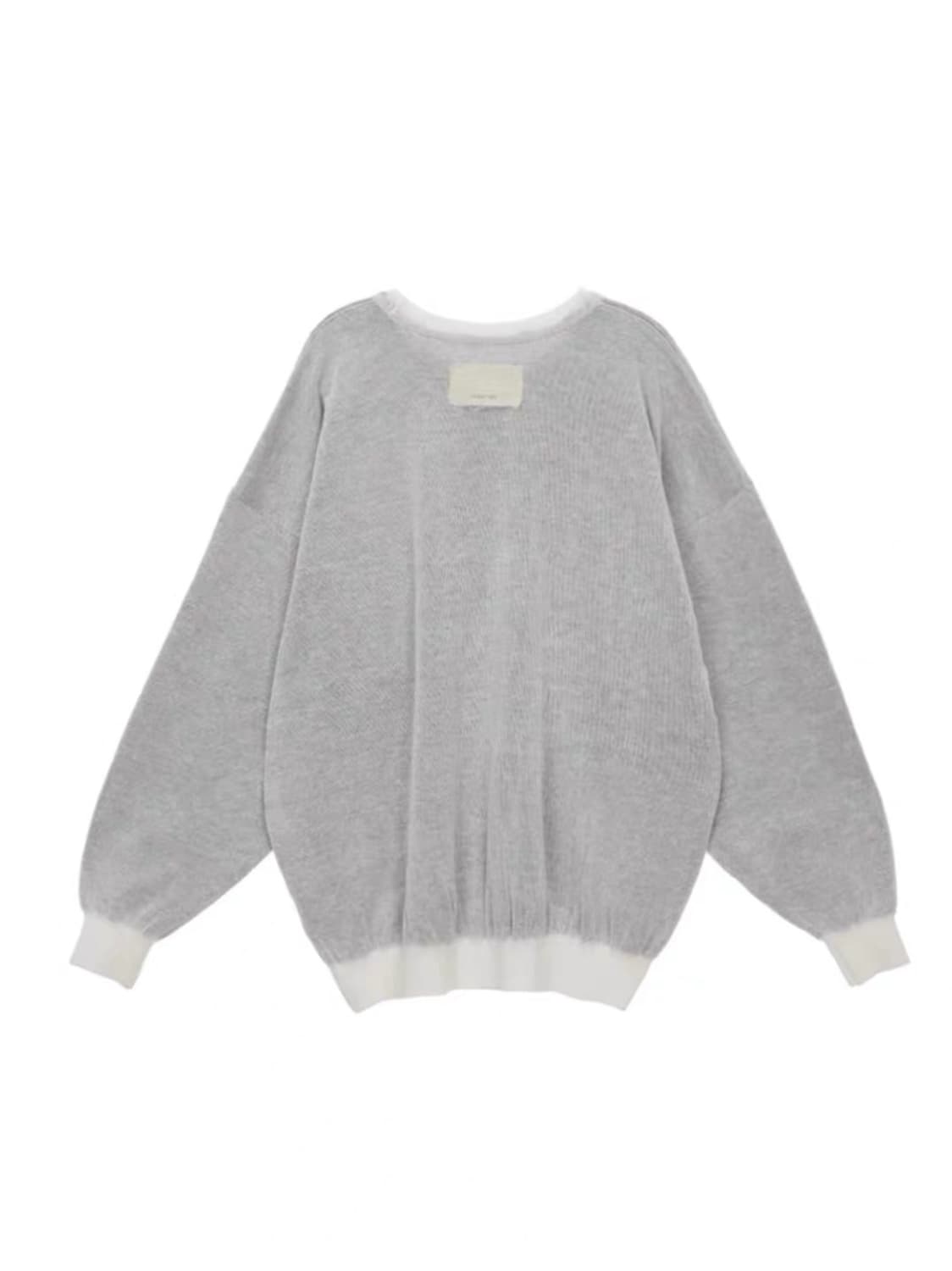 마뗑킴 오버핏 로고 니트 상품이미지2