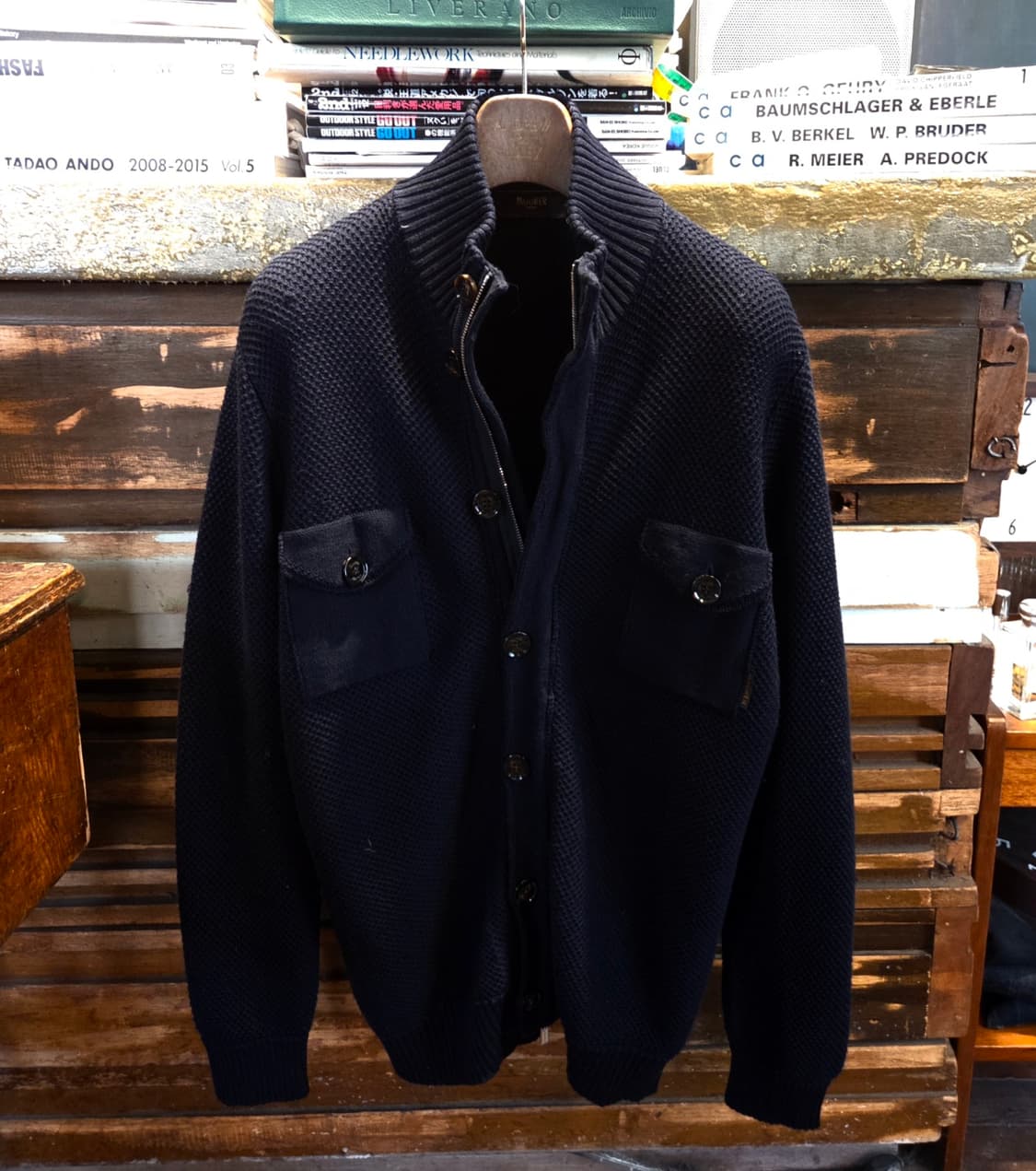 무레르 니트 카디건 상품이미지1