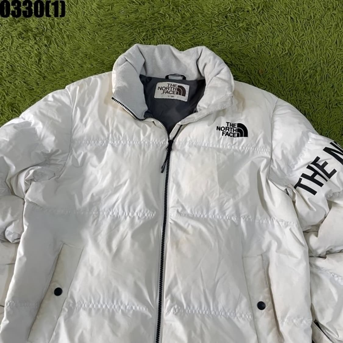 노스페이스 화이트라벨 눕시 패딩 화이트 상품이미지2