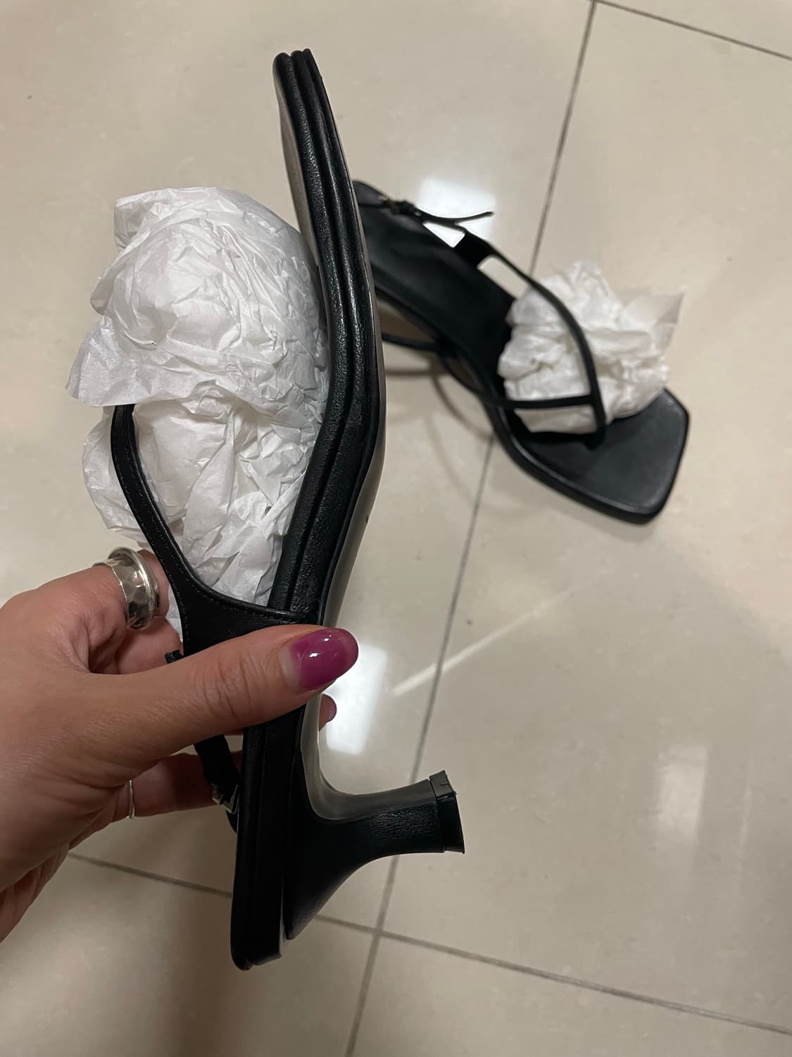ORR 오르 로우 스트랩 힐 블랙 245 상품이미지4