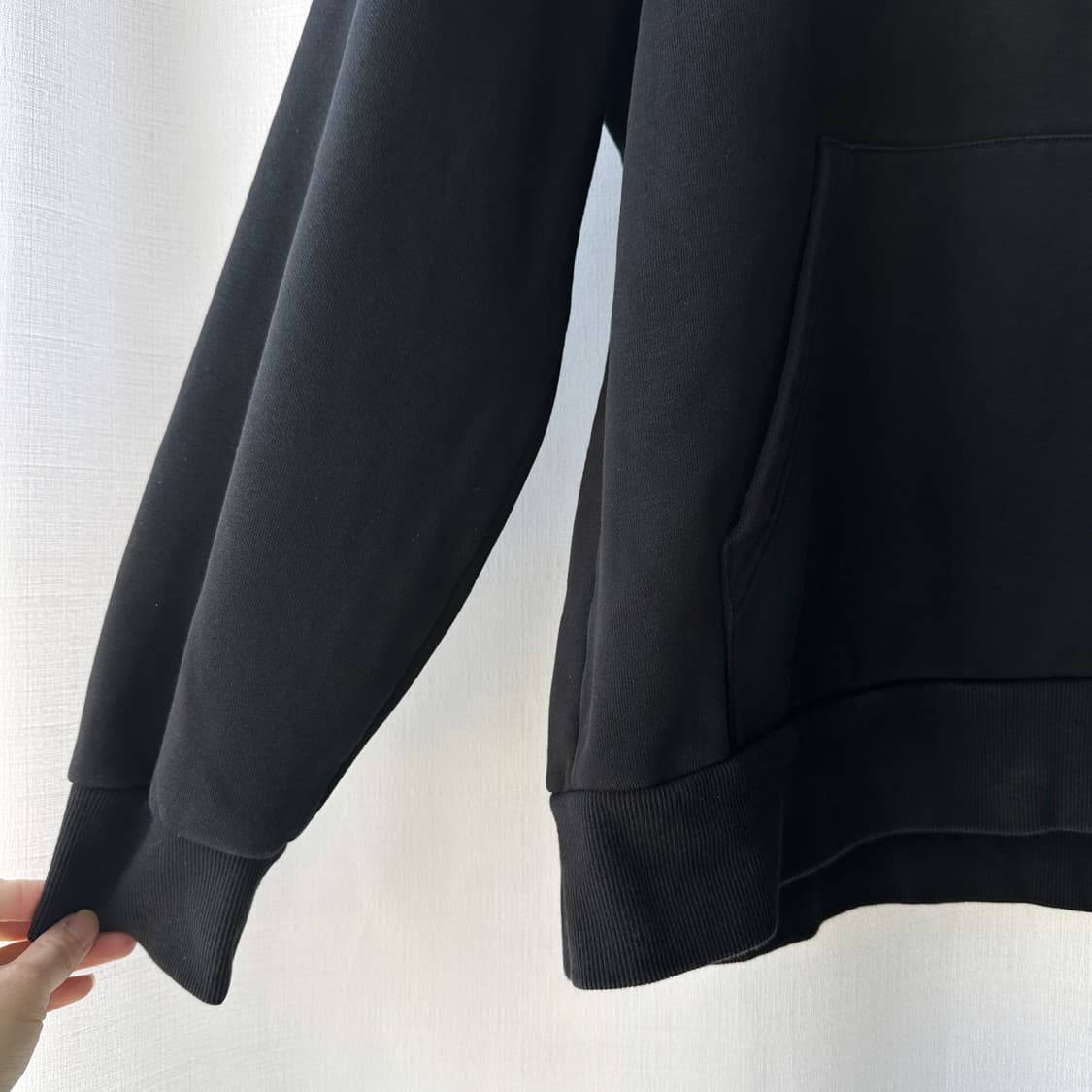 칼하트 WIP Hooded Backyard Sweat 블랙 L 상품이미지4