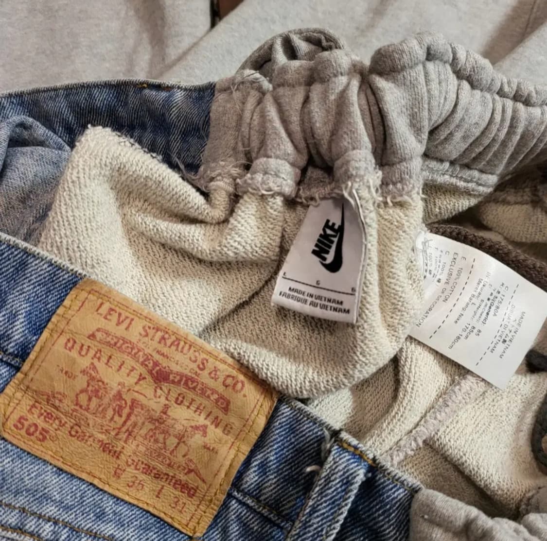 나이키 X 리바이스 청바지 505 (os) 커스텀 상품이미지4