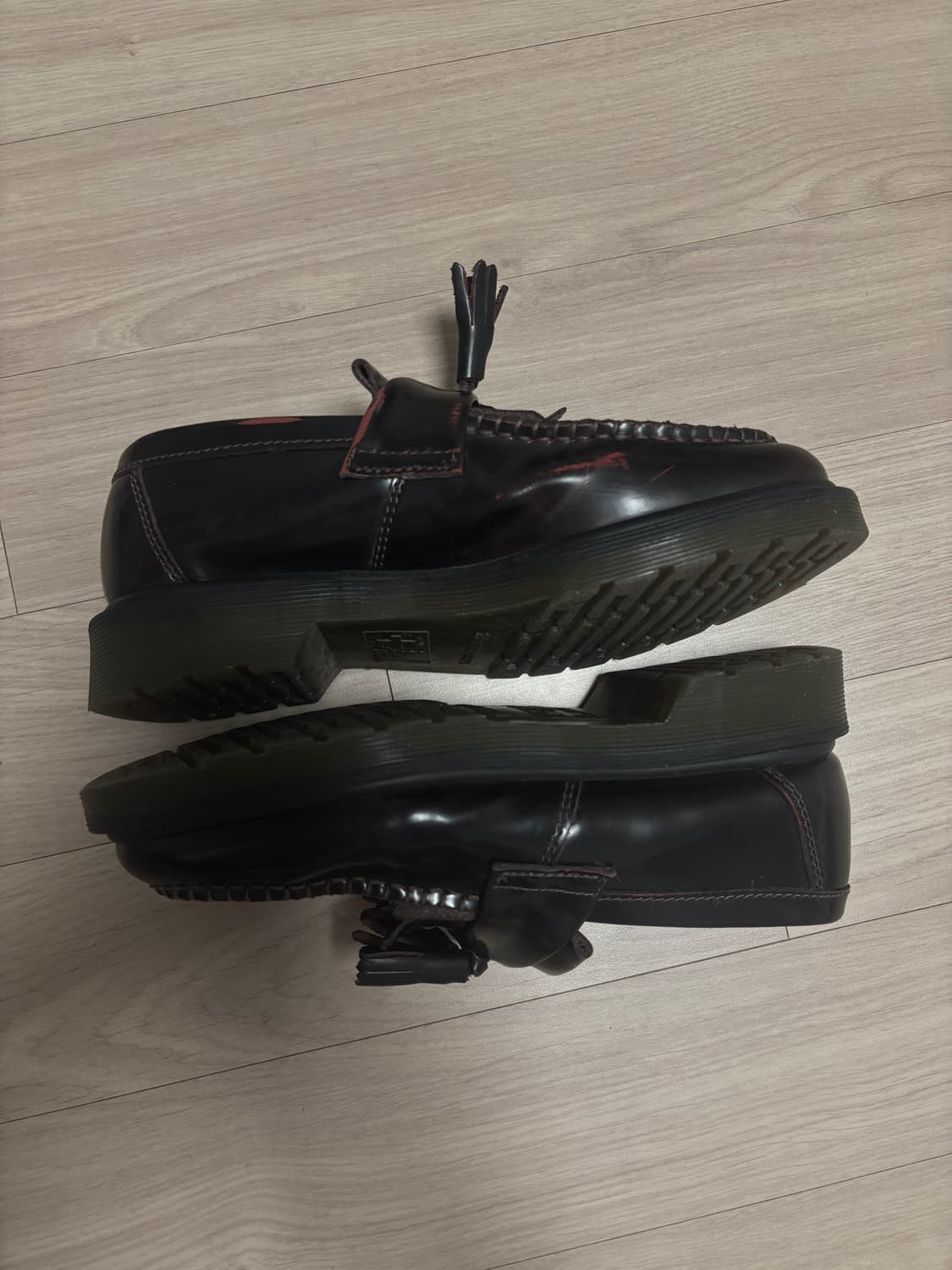 닥터마틴 아드리안 로퍼 체리레드 245/38 상품이미지7