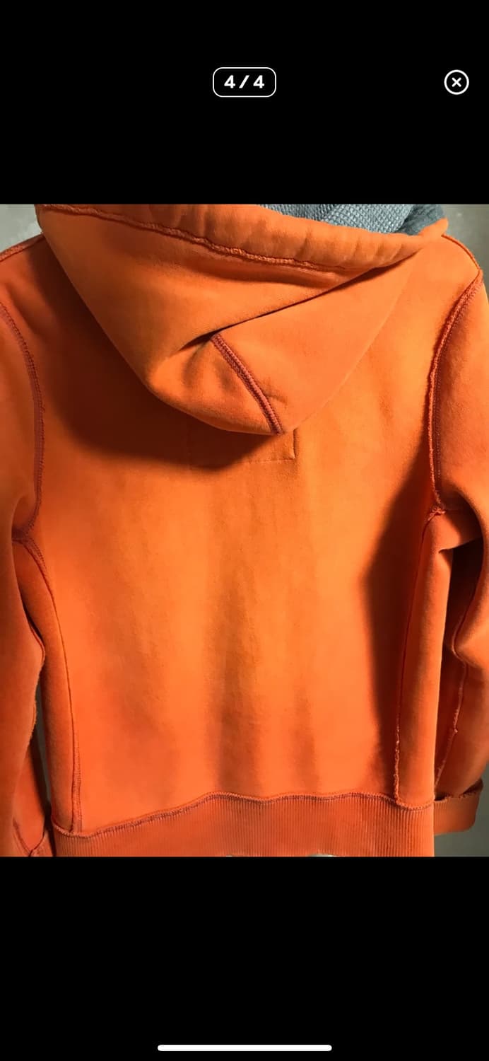 아베크롬비 후드집업 오렌지 주황색 홀리스터 빈티지 y2k 상품이미지4