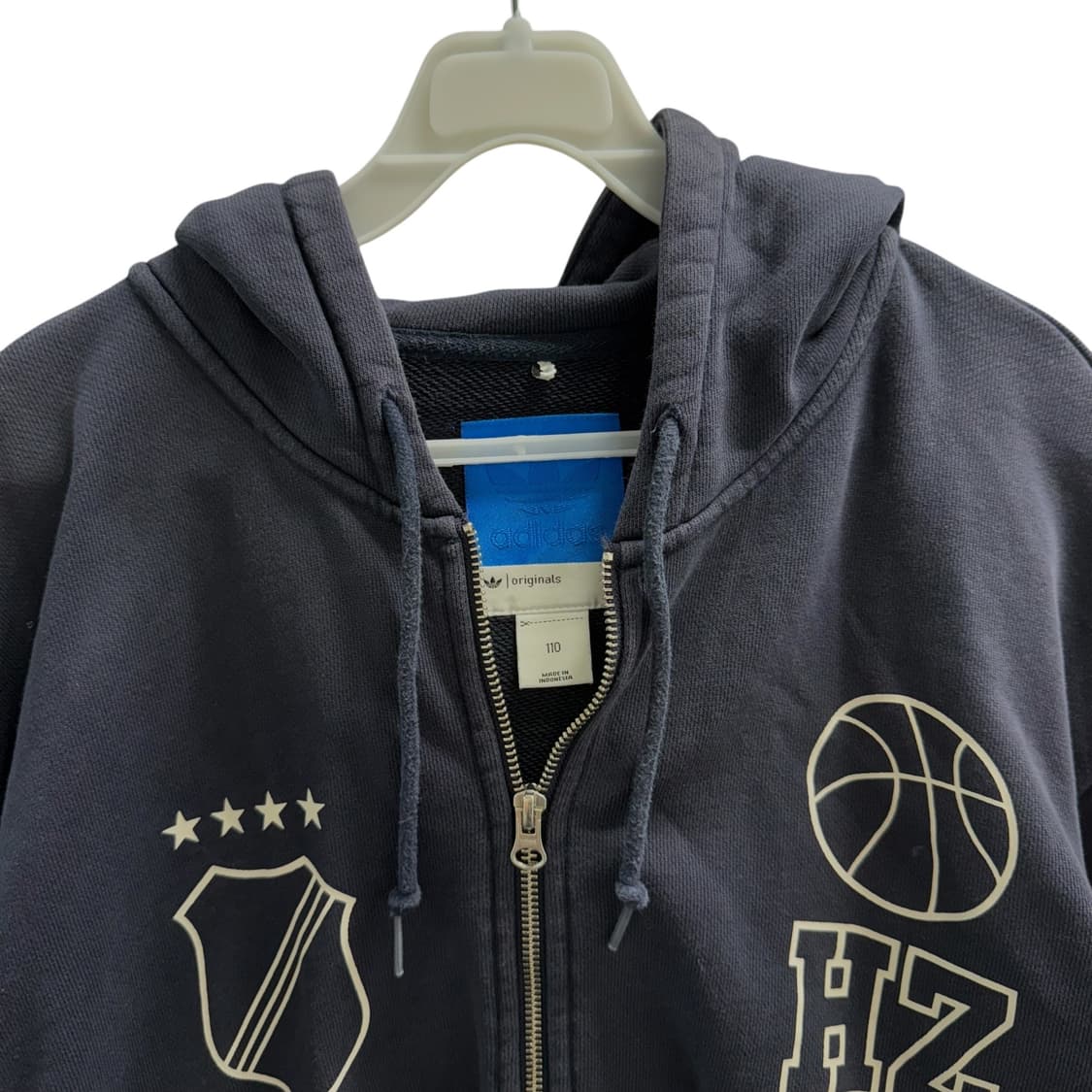 [XXL] 아디다스 오리지널스 네이비 후드집업 상품이미지5