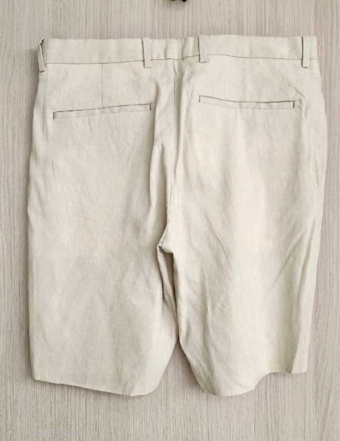 [정품/30] 띠어리(Theory) 남성 린넨 슬림핏 반바지 - 오트밀/ 상품이미지2