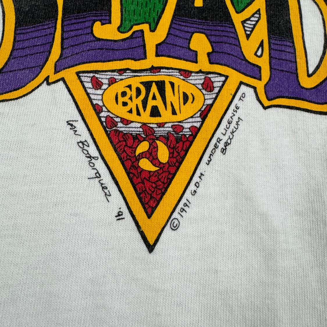 빈티지 90s Grateful Dead 그레이트풀데드 포켓 티셔츠 상품이미지6
