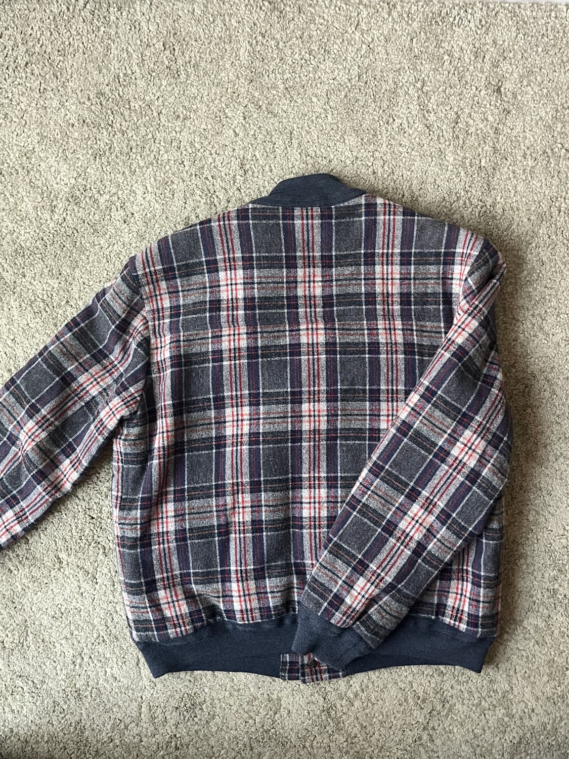 발스타 발스타리노 A-1 체크 패디드 A-1 봄버 판매 상품이미지4