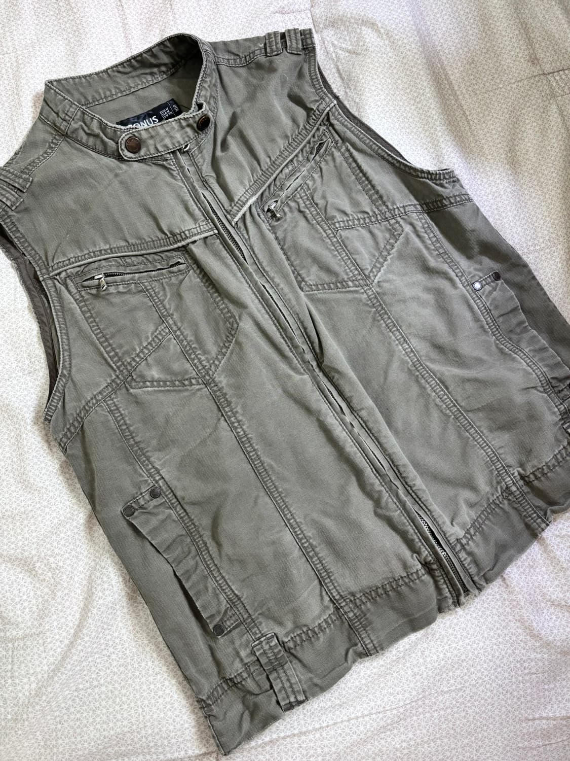 vintage work jaket vest 빈티지 워크조끼 베스 트 상품이미지2