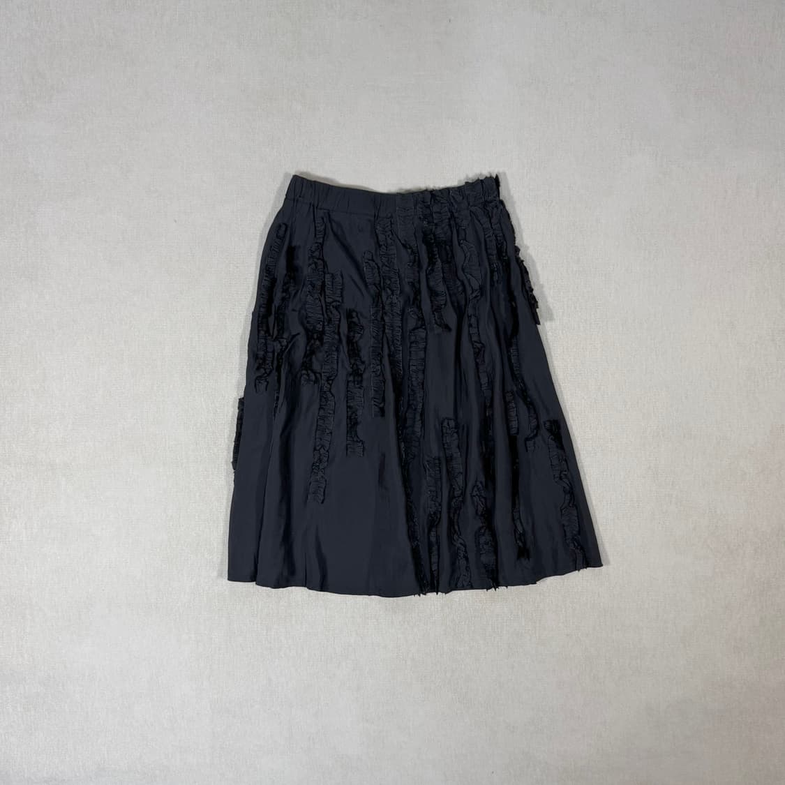 Ruffle Black Skirt 상품이미지3