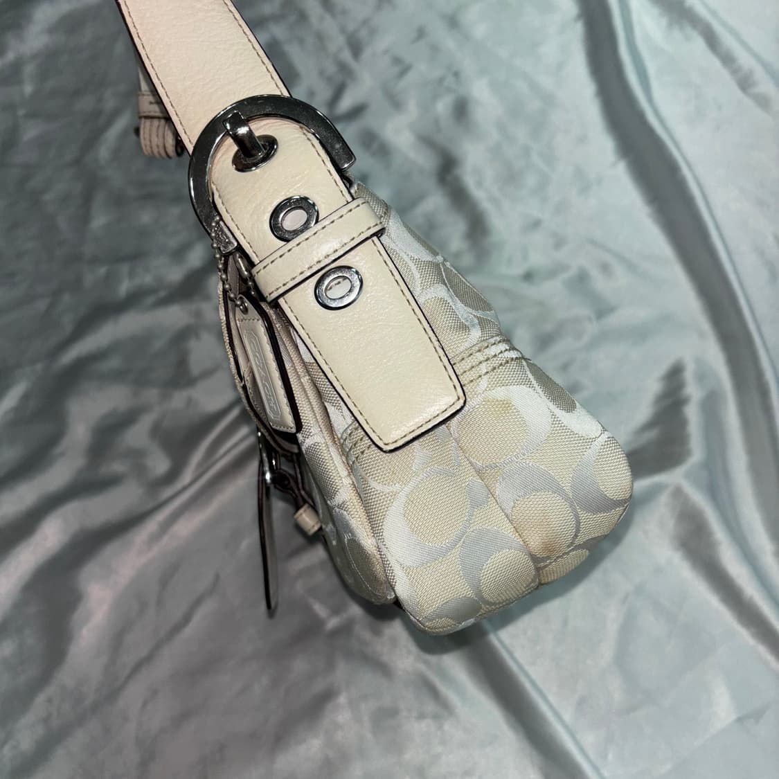 빈티지 코치 꼬임 버클 숄더백 가방 상품이미지5