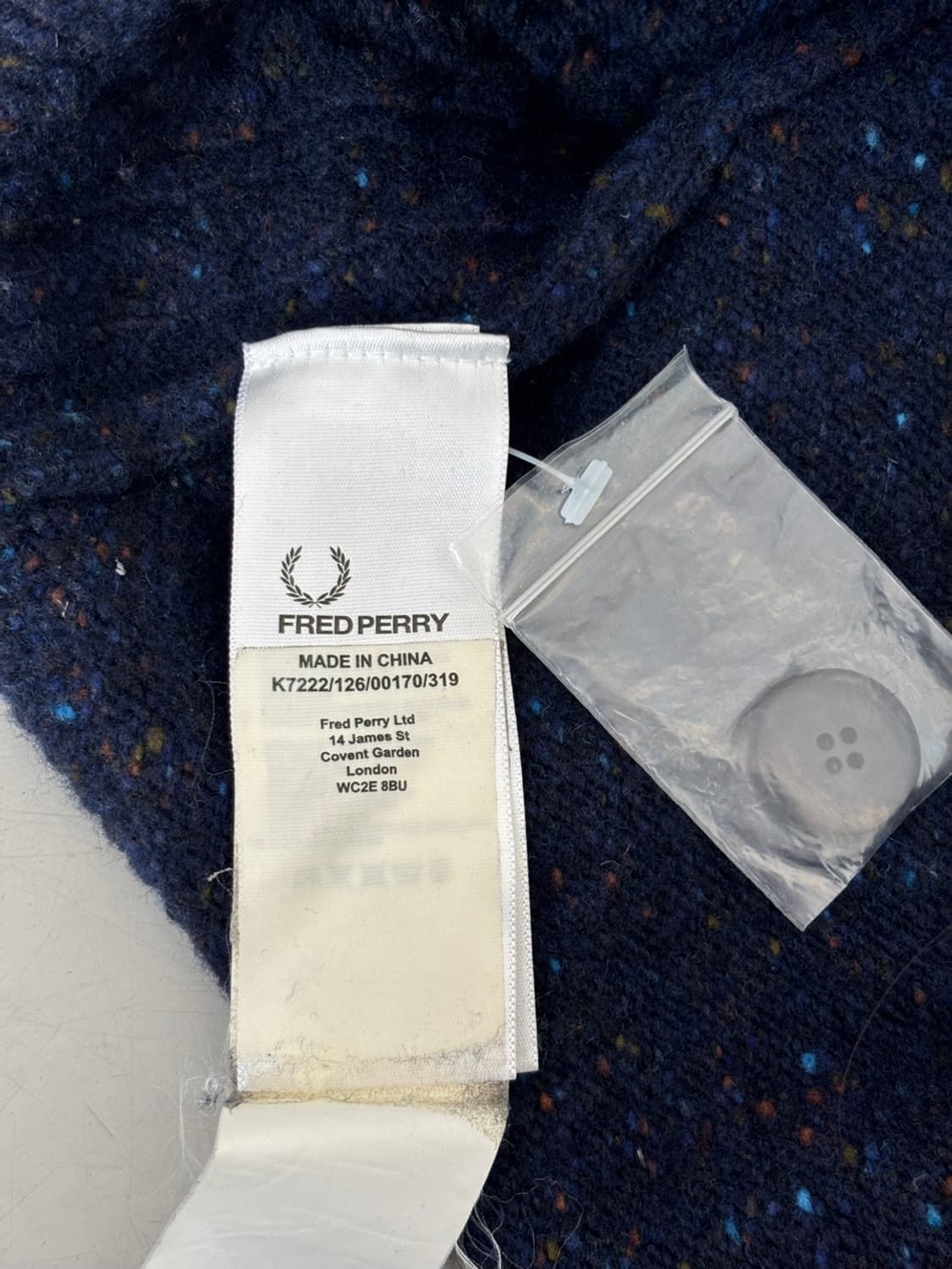 Fred Perry Wool Cardigan 상품이미지8