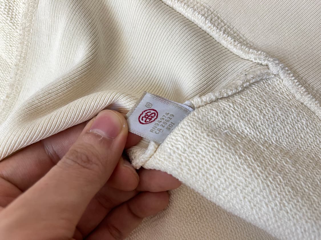 Stussy × Delta Zip-up Hoodie (Ivory) L 상품이미지5