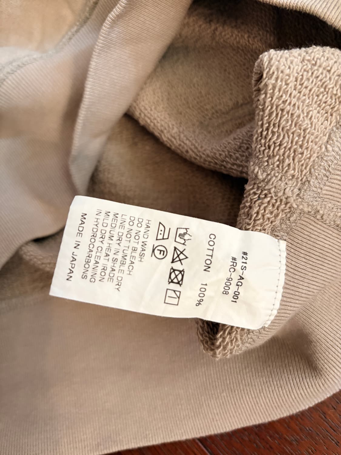 Orcival 재팬 라글란 후드티 상품이미지9