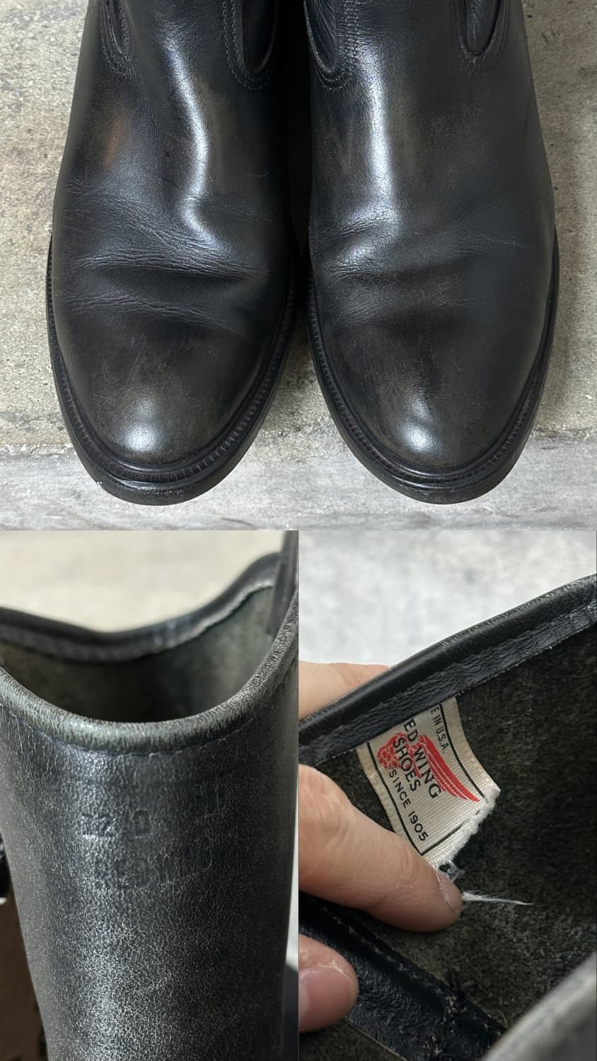 90's OG USA Made 레드윙 페코스 레드윙 웨스턴 부츠 상품이미지8