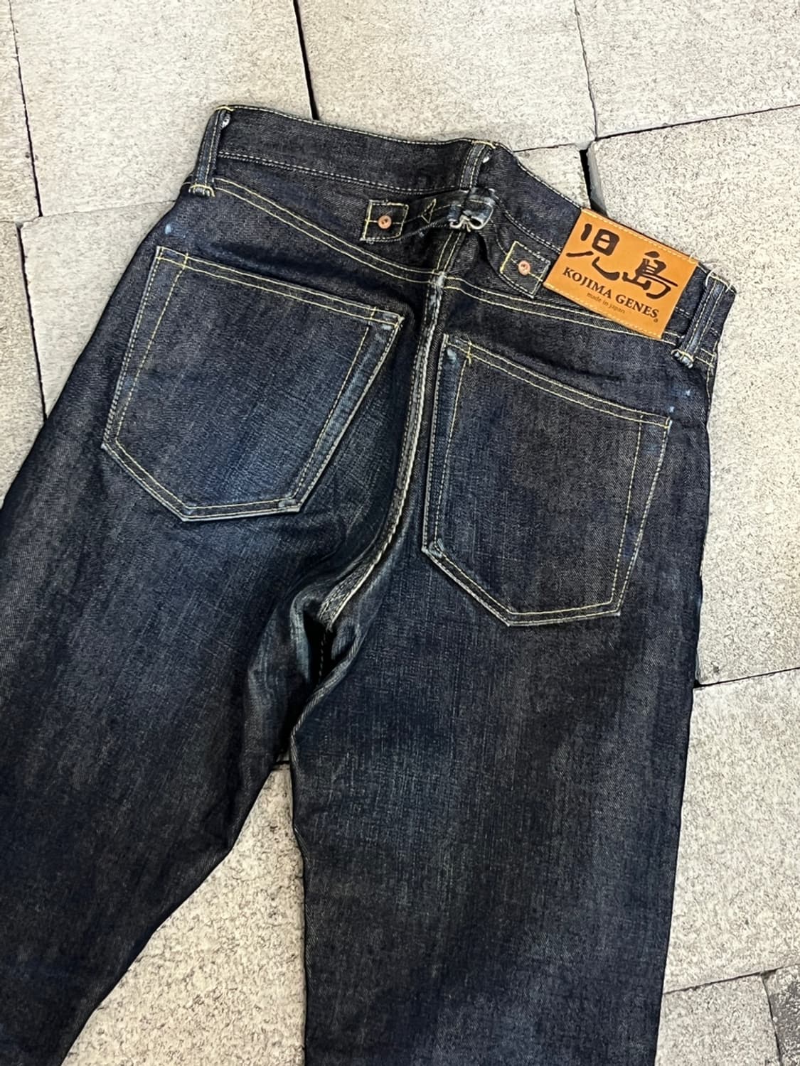 코지마 진스 딥 인디고 데님 팬츠 상품이미지1