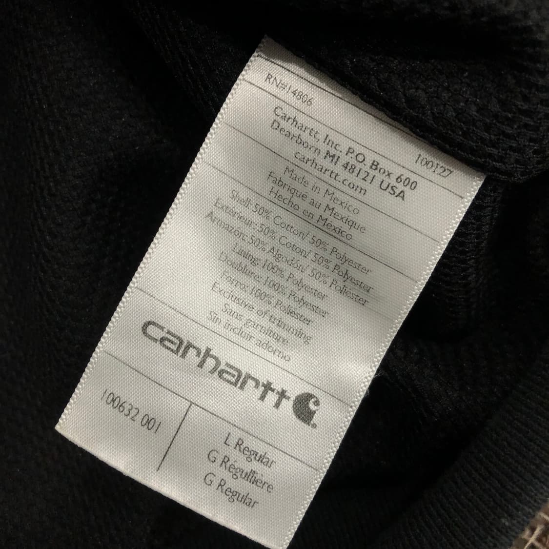 칼하트 레인디펜더 후드집업 자켓 상품이미지5