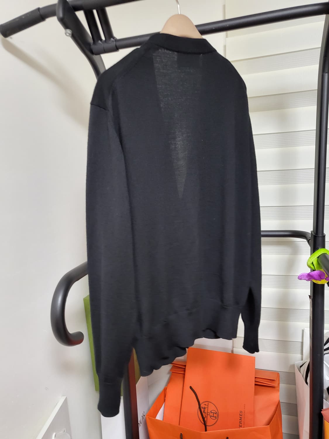 23SS 아미 메리노울 니트 가디건 XL 상품이미지5