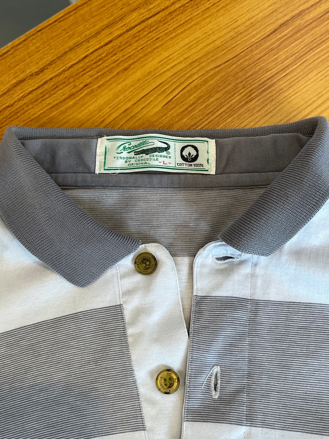 Vintage 80s~90s rare crocodile shirt  상품이미지3