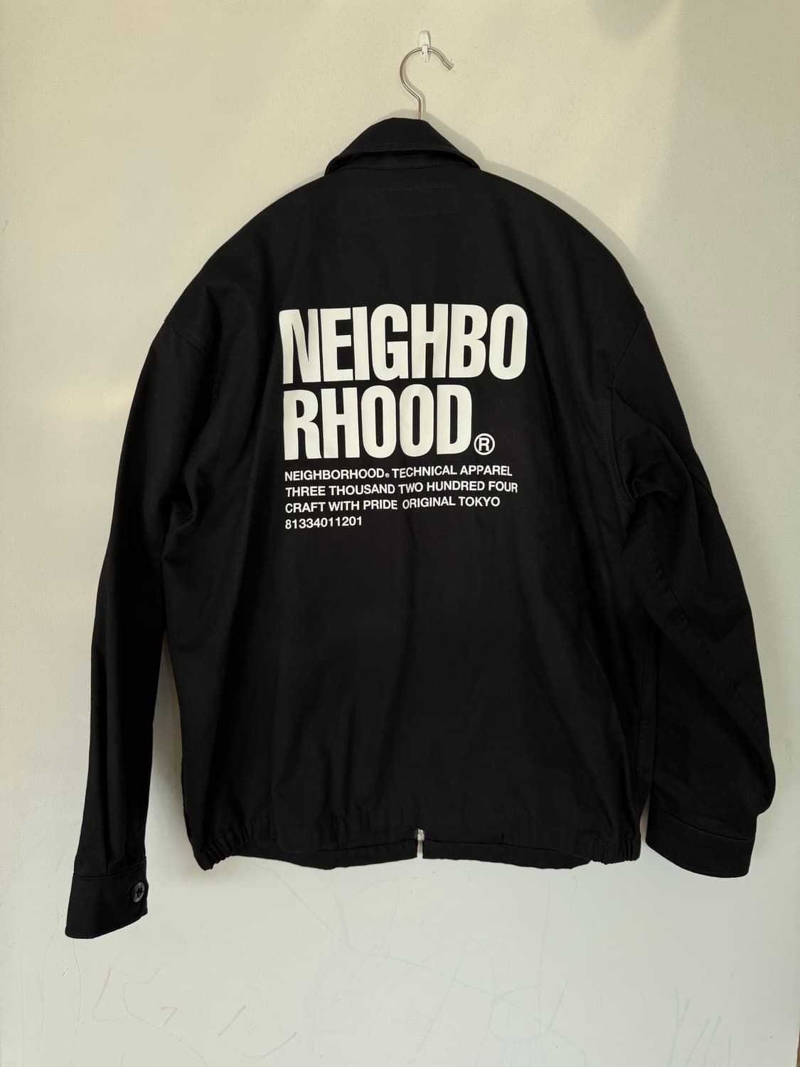 새상품) 네이버후드 zip 워크자켓 S 상품이미지5