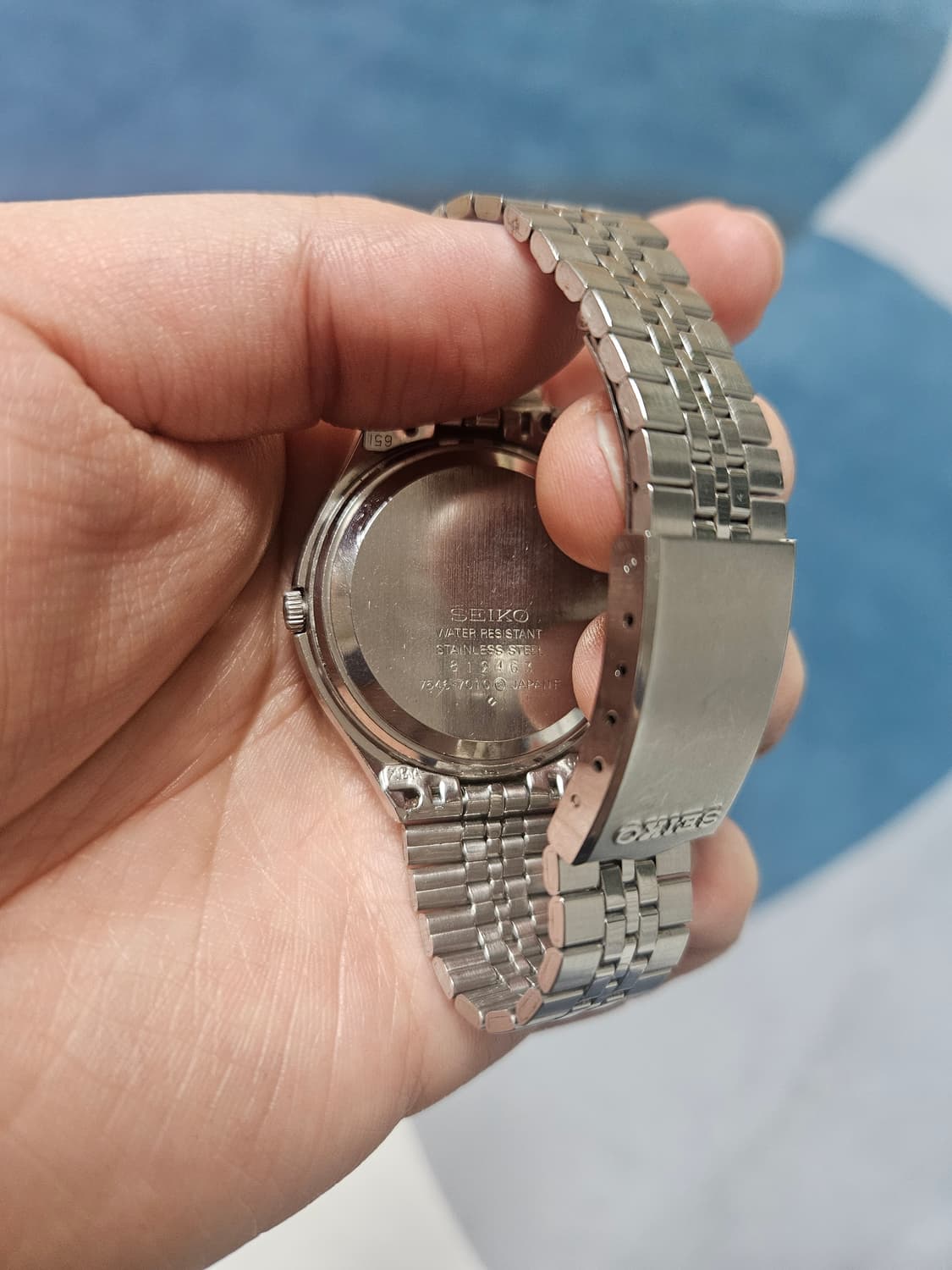 1970s 세이코 타입2 흰판 빈티지 시계 상품이미지4